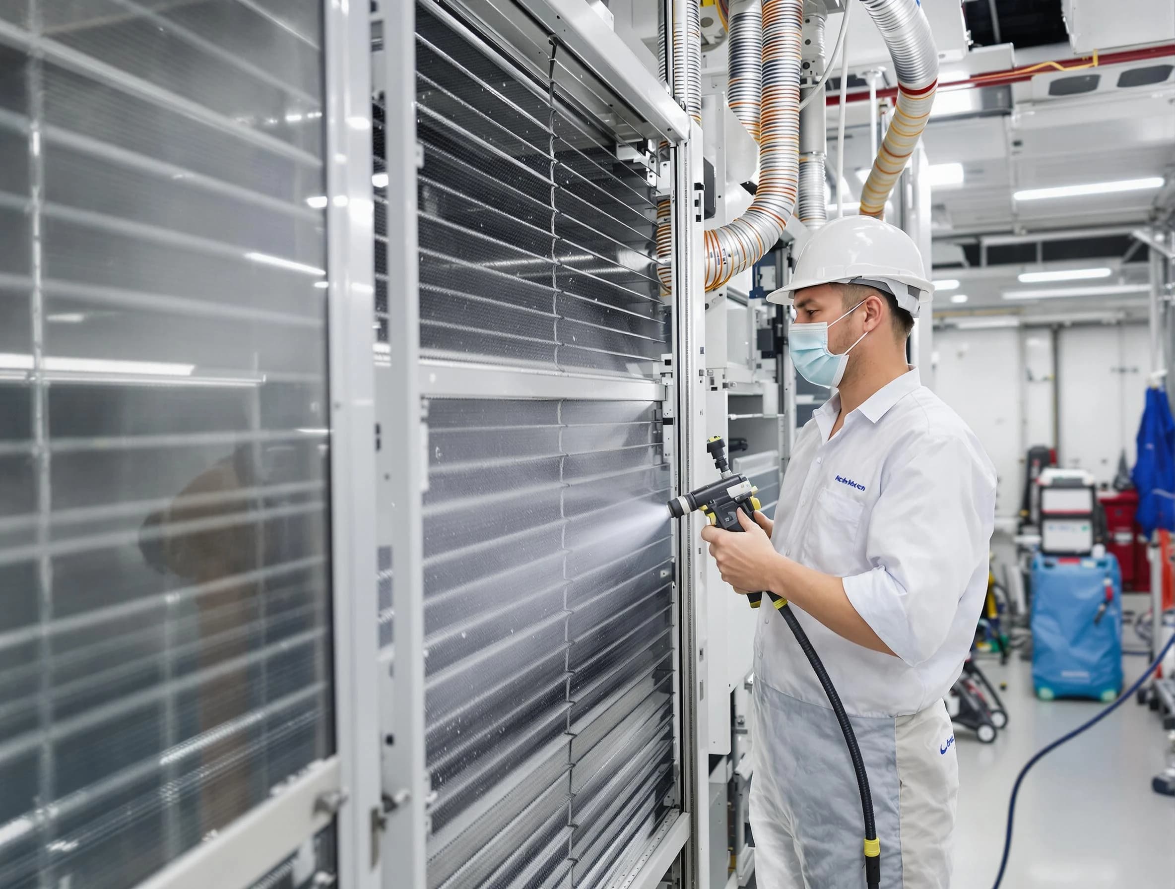 Professional AC coil cleaning by Harrison Air Duct Cleaning in Harrison