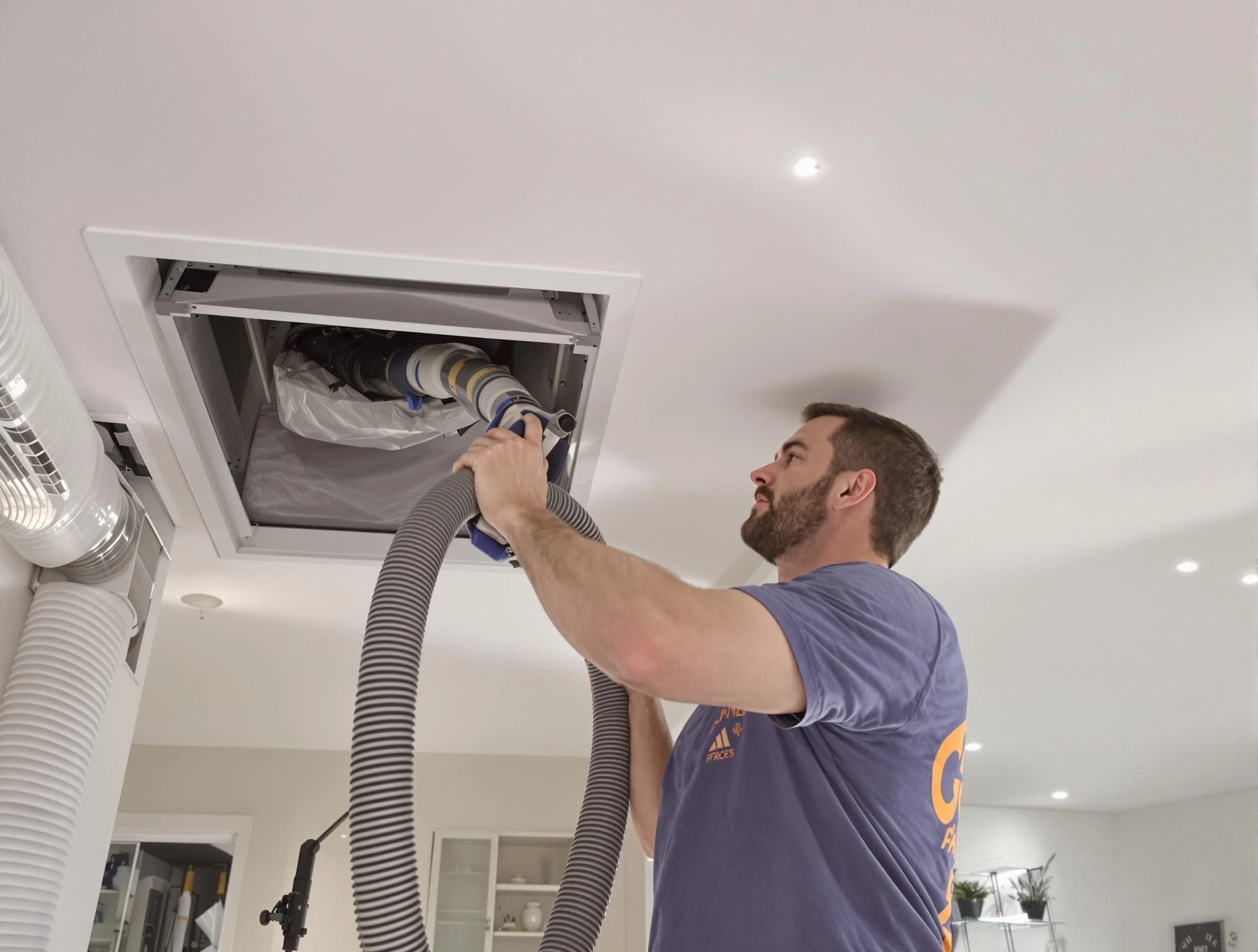 Precision indoor duct cleaning by Harrison Air Duct Cleaning in Harrison