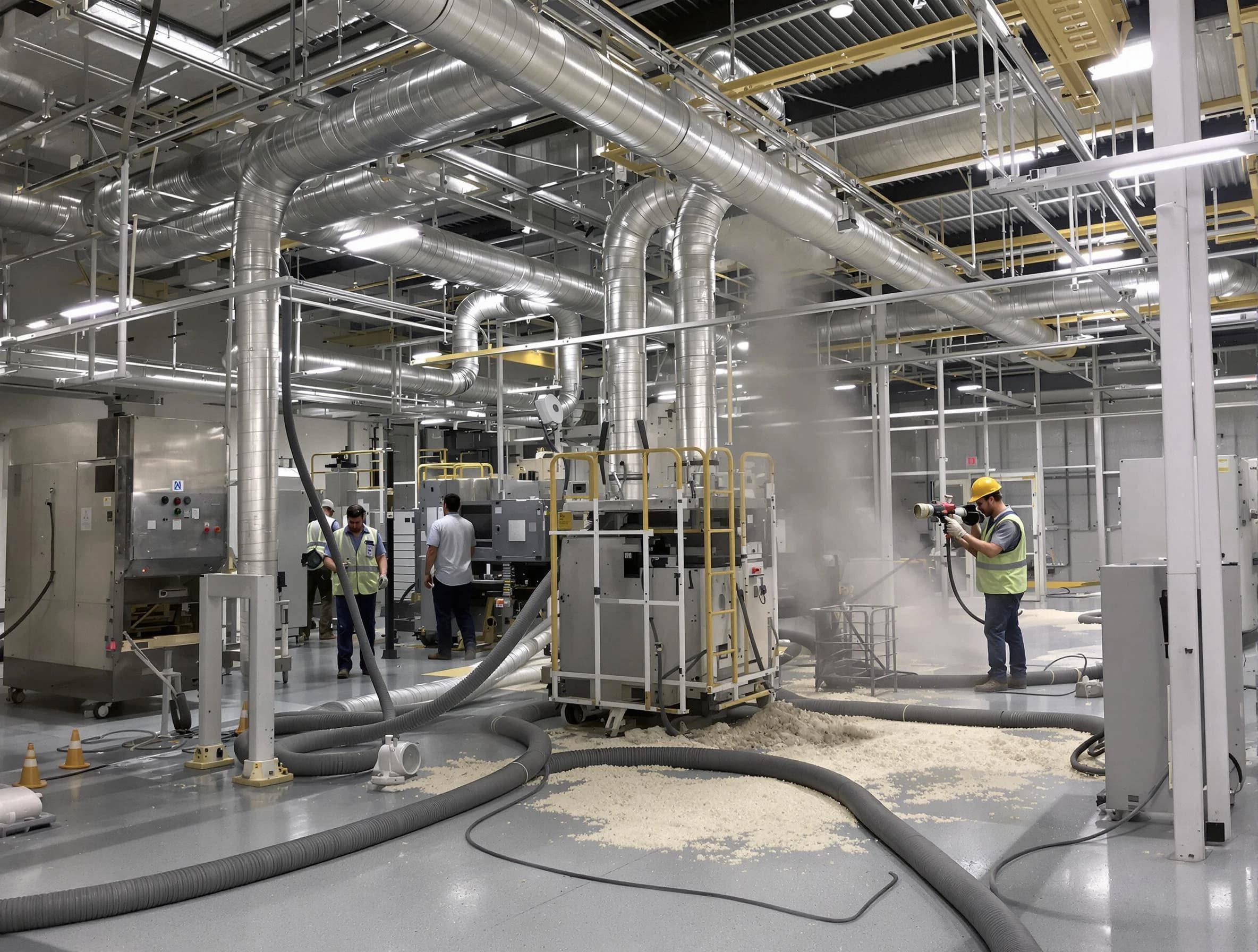 Heavy-duty industrial duct cleaning by Harrison Air Duct Cleaning in Harrison