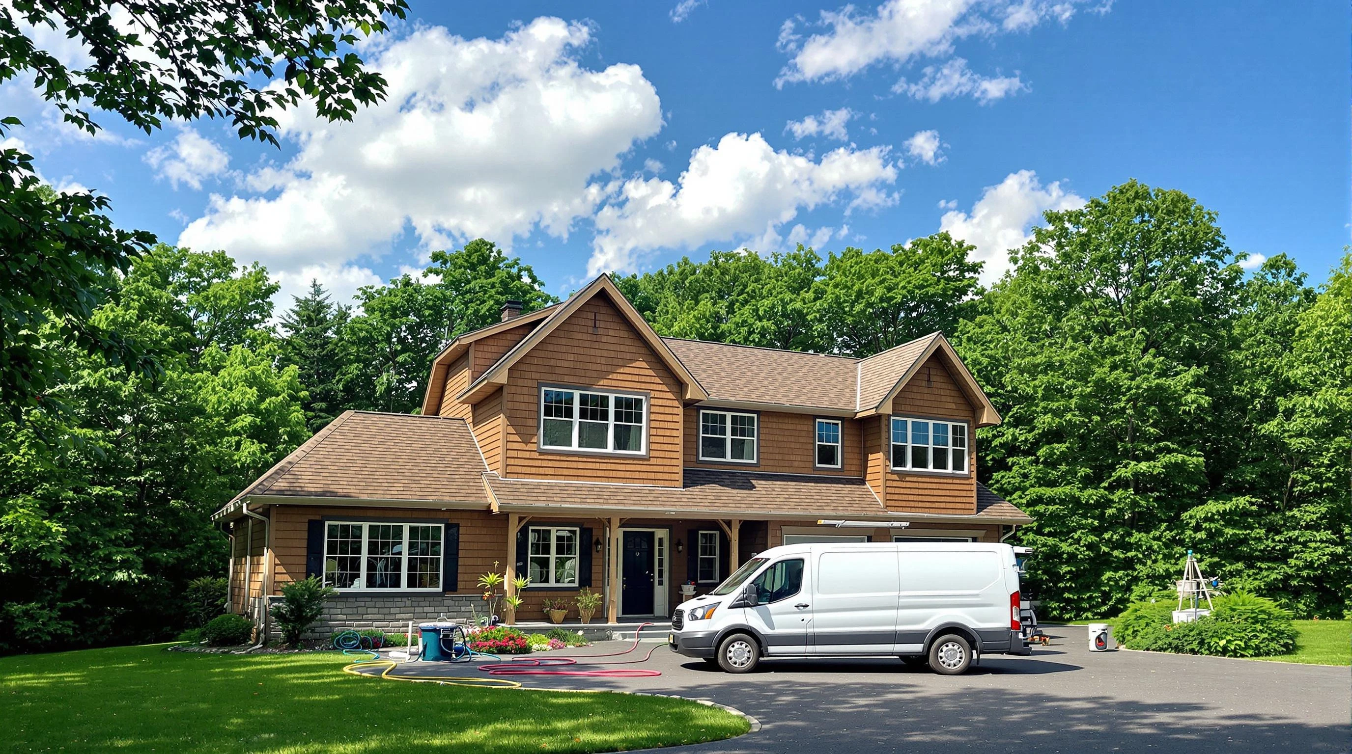Harrison Air Duct Cleaning air duct cleaning crew working in Ross, PA