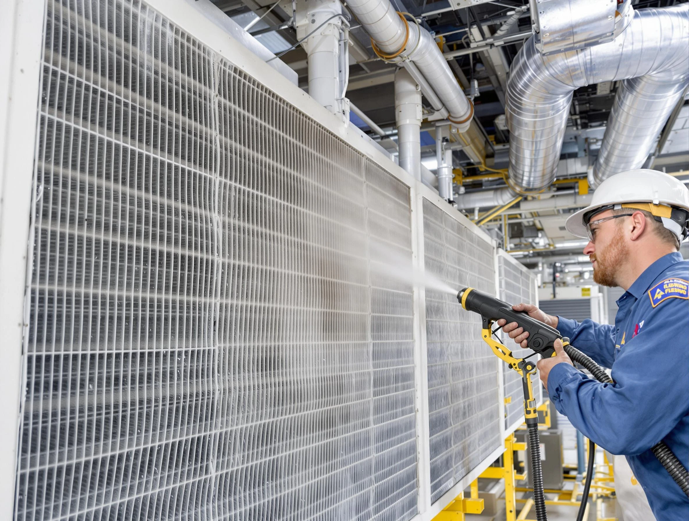 Professional commercial coil cleaning by Harrison Air Duct Cleaning in Harrison