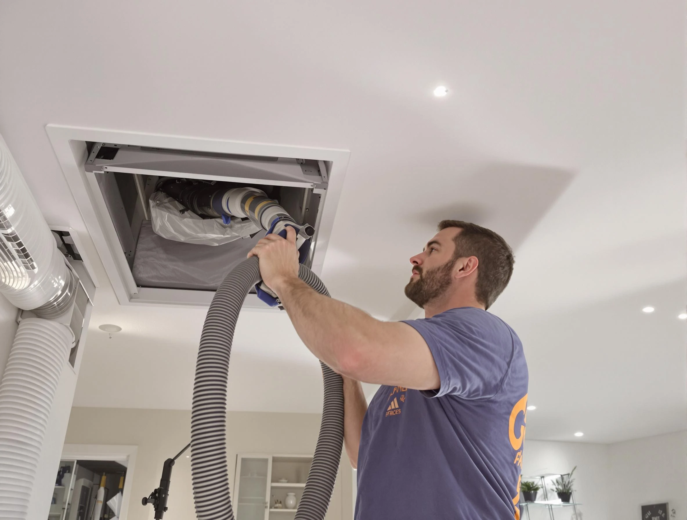 Precision indoor duct cleaning by Harrison Air Duct Cleaning in Harrison